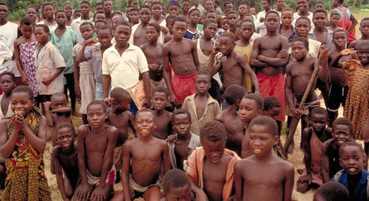 Nigerian Villagers Image by John Goulet